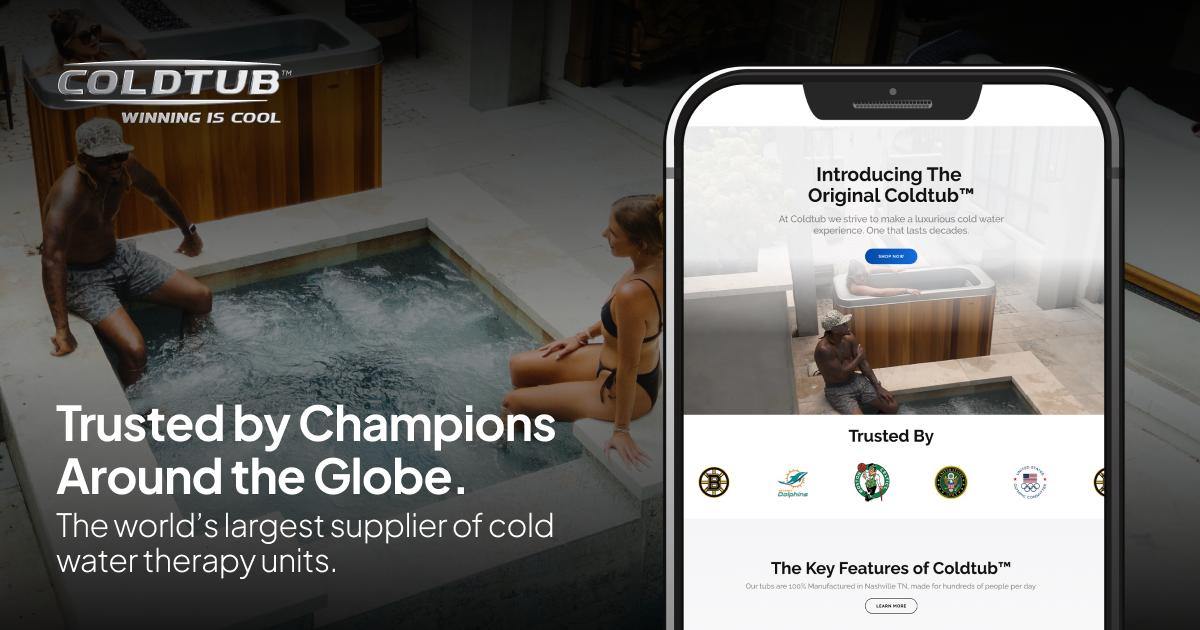 ColdTub™ | The Leader in Cold Tub Therapy