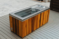 The Coldtub - Coldtub Store # The Coldtub is our residential 1 person model. Our first ever residential model, bringing the highest level of commercial quality to your backyard, home gym, or wherever you dream of. This model is perfect for individuals up to 6’7" and for individuals looking to dunk their head or fully submerge. Temperature ranges from 35-104°F (if you purchase the heater add-on). Residential